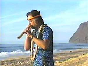 hawaiian wooden flute music